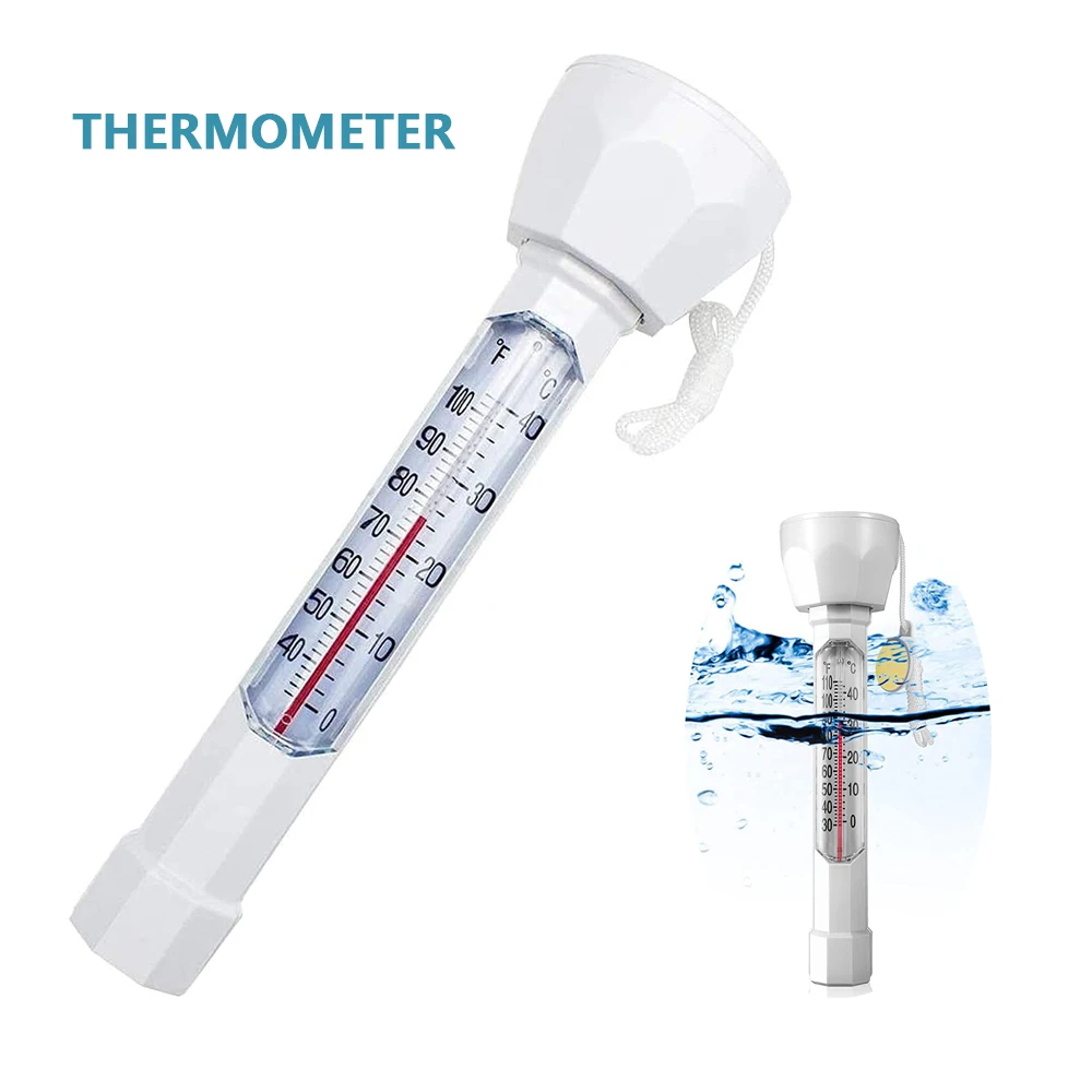 Large Floating Pool Thermometer Water Temperature with String for Outdoor Indoor Swimming Spas Hot Tubs Fish Ponds Easy Read
Large Floating Pool Thermometer Water Temperature with String for Outdoor Indoor Swimming Spas Hot Tubs Fish Ponds Easy Read