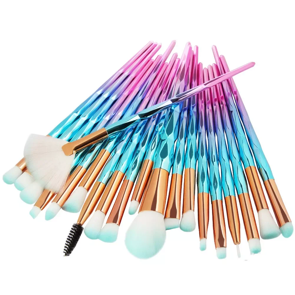 NEW2023 20Pcs Diamond Makeup Brushes Set Powder Foundation Blush Blending Eye shadow Lip Cosmetic Beauty Make Up Brush Pincel Ma
NEW2023 20Pcs Diamond Makeup Brushes Set Powder Foundation Blush Blending Eye shadow Lip Cosmetic Beauty Make Up Brush Pincel Ma