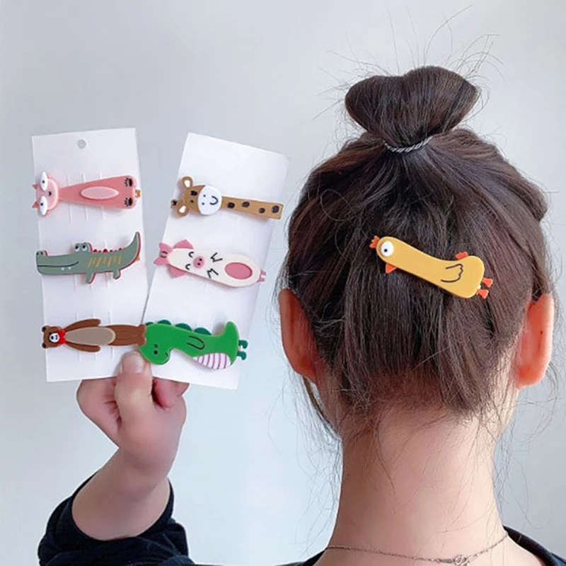 1 Pcs Children's Animal Hairpin Cartoon Acrylic Cute Girl Side Clip Crocodile Pig Duck Deer Dinosaur Fox Cat Bear Hair Clip
1 Pcs Children's Animal Hairpin Cartoon Acrylic Cute Girl Side Clip Crocodile Pig Duck Deer Dinosaur Fox Cat Bear Hair Clip