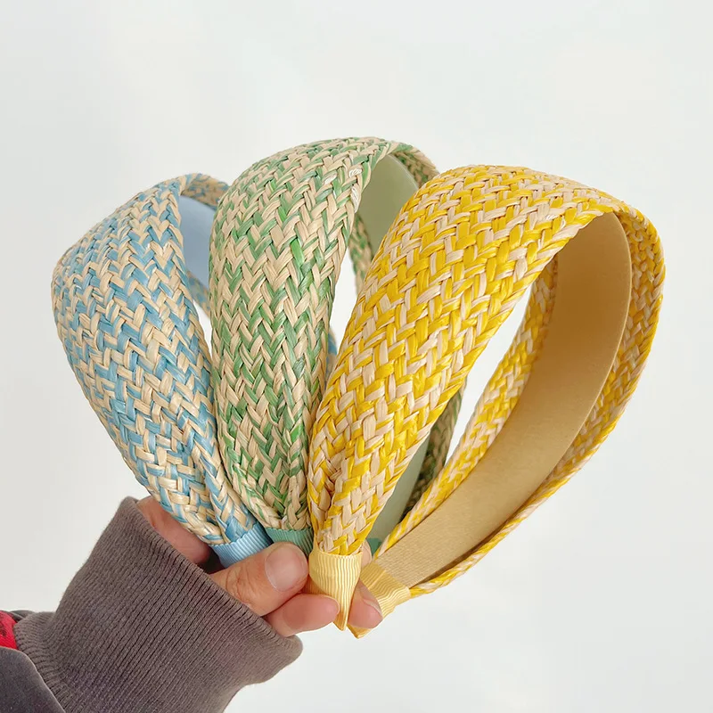 Spring Summer Straw Plain Hairbands Headbands Ornament Accessories Hair Accessories Wholesale
Spring Summer Straw Plain Hairbands Headbands Ornament Accessories Hair Accessories Wholesale