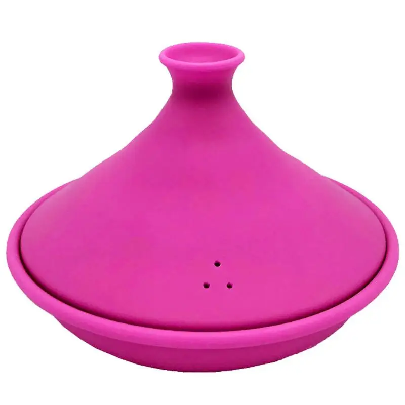 Tangine Cooking Pot Tagine Pot Moroccan For Cooking Moroccan Tajine Cast Silicone Base Cone-Shaped Lid Cookware For Microwave
Tangine Cooking Pot Tagine Pot Moroccan For Cooking Moroccan Tajine Cast Silicone Base Cone-Shaped Lid Cookware For Microwave