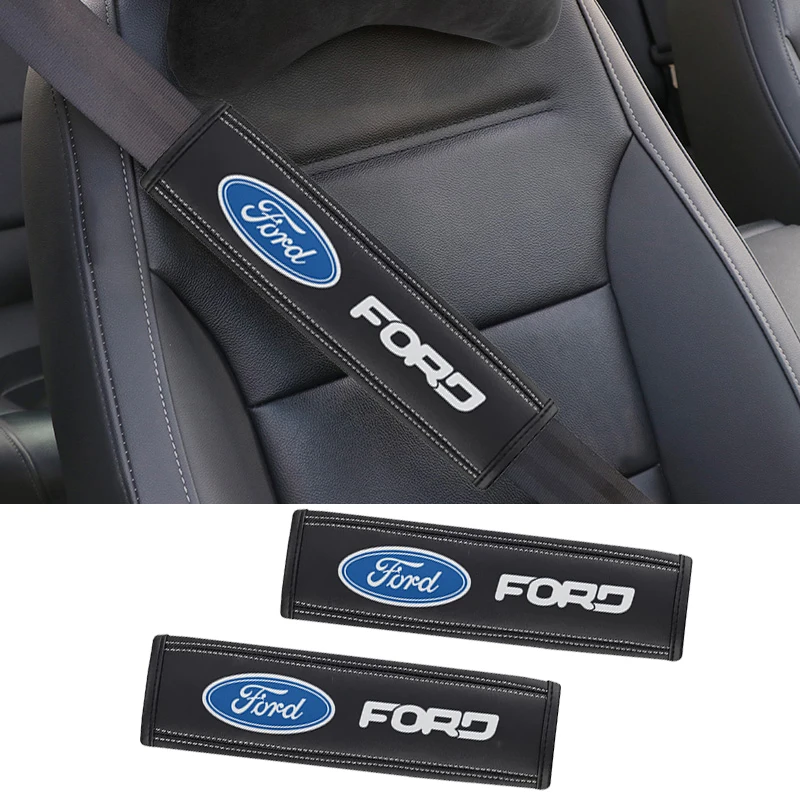 2pcs Leather Car Seat Belt Shoulder Cover for Ford 1 2 3 Mondeo Focus Explorer Fusion Mustang Ranger Kuga Ecosport Taurus S Max
2pcs Leather Car Seat Belt Shoulder Cover for Ford 1 2 3 Mondeo Focus Explorer Fusion Mustang Ranger Kuga Ecosport Taurus S Max