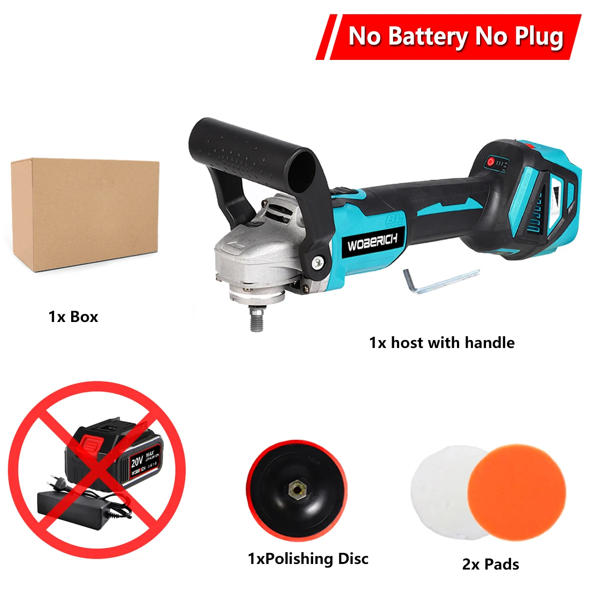 Полировальный станок WOBERICH для аккумулятора Makita 18 В
Полировальный станок WOBERICH для аккумулятора Makita 18 В