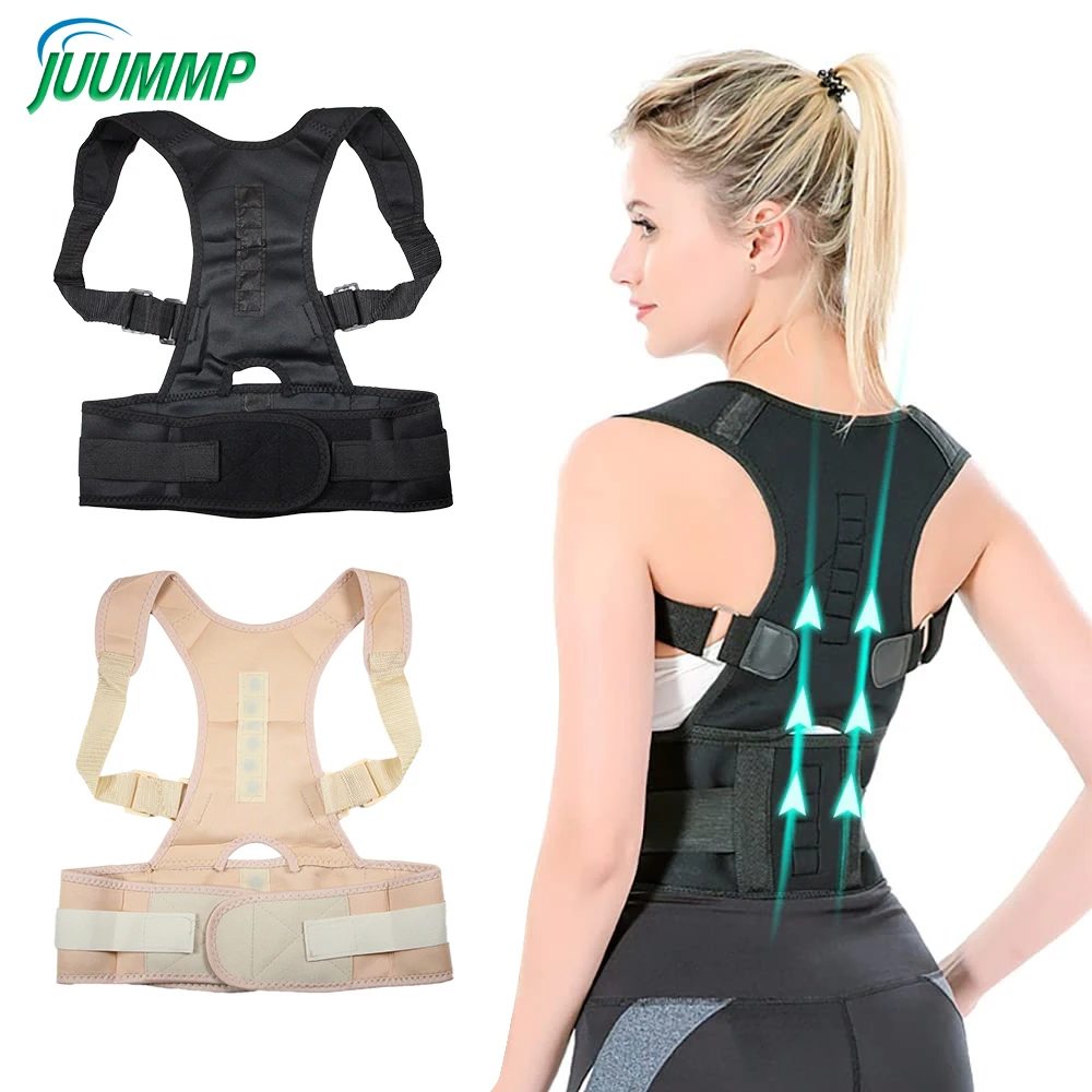 Shoulder Lumbar Support Belt-Adjustable Posture Corrector Brace Shoulder Back Support Belt- Relieves Neck, Back and Spine Pain
Shoulder Lumbar Support Belt-Adjustable Posture Corrector Brace Shoulder Back Support Belt- Relieves Neck, Back and Spine Pain