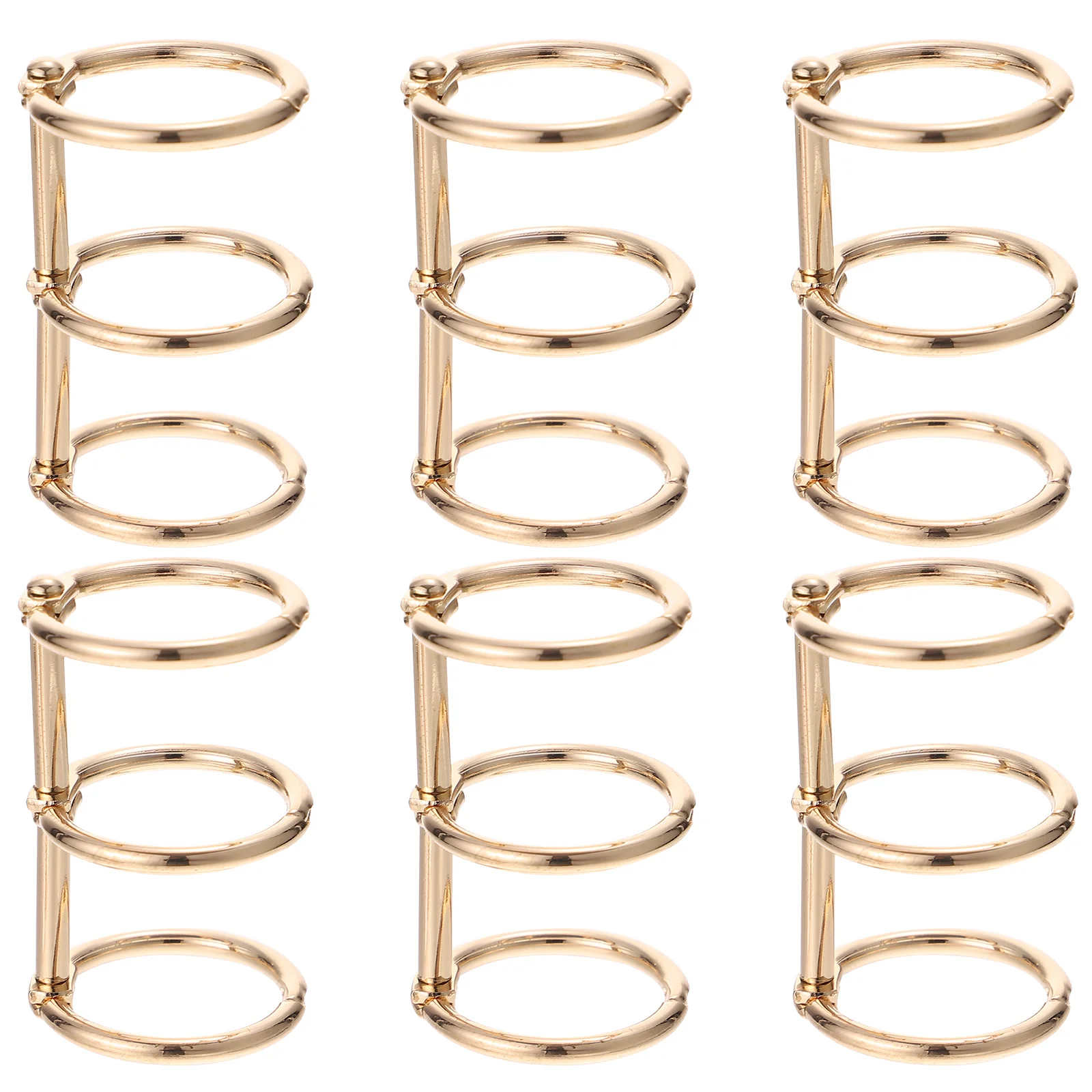 6 Pcs Folder Ring Book Accessories Portable Binder Rings Circles Key Loose-leaf Clip Alloy Paper Office
6 Pcs Folder Ring Book Accessories Portable Binder Rings Circles Key Loose-leaf Clip Alloy Paper Office