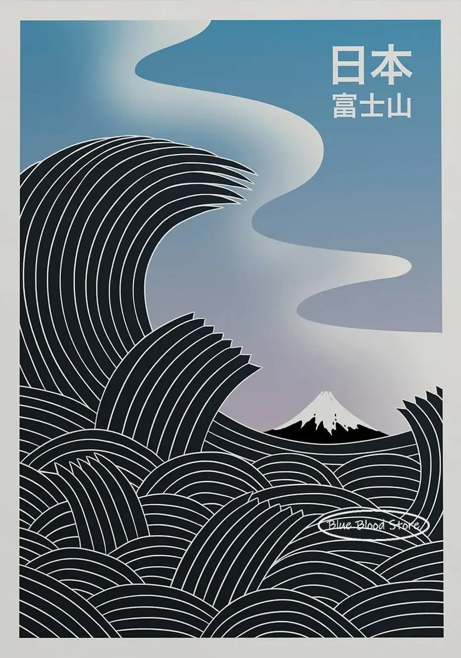Постер японская гора фуджи
Постер японская гора фуджи