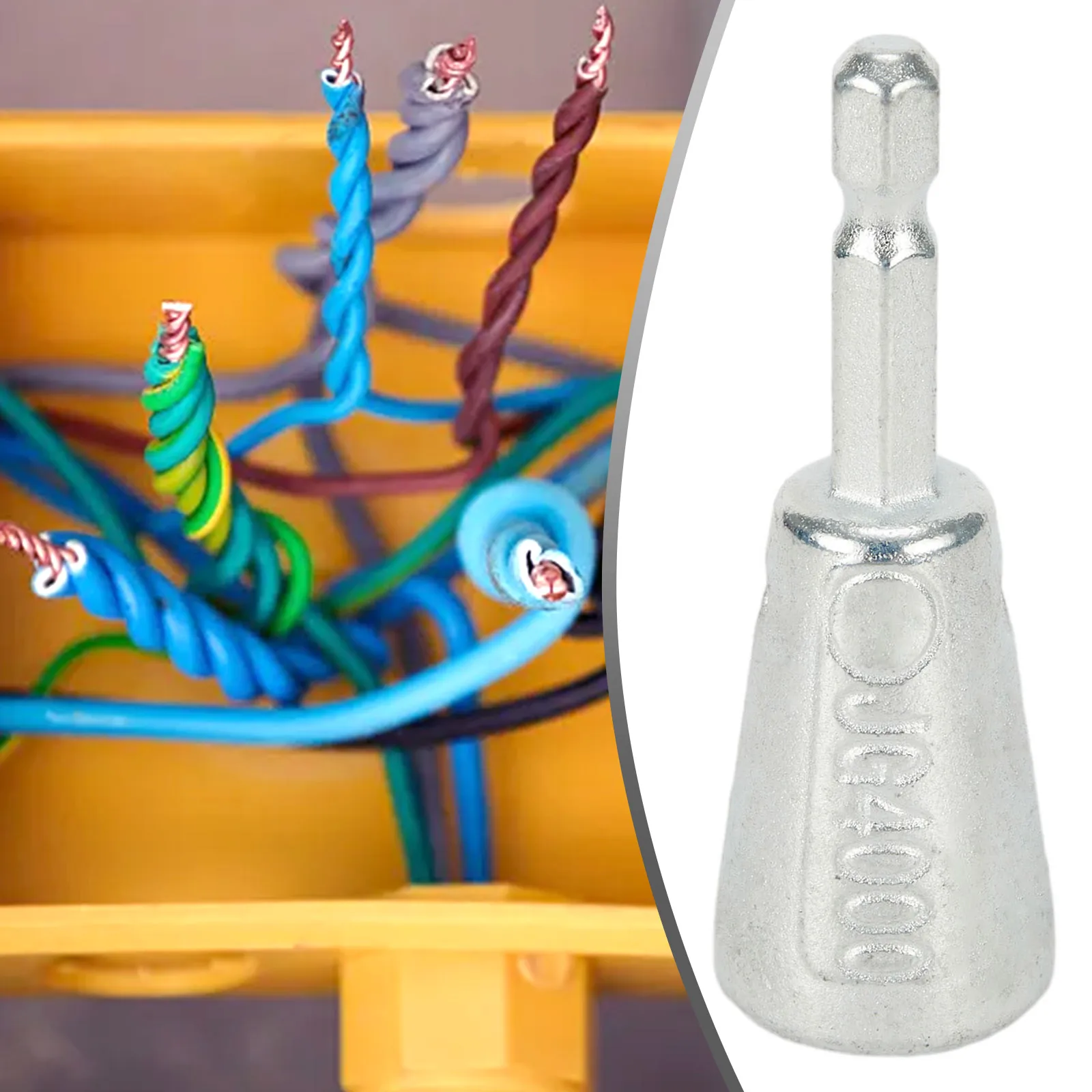 Safety Wire Twister 1.5-6 Square 2-6 Wire Twisting Wires 6mm Hexagonal Handle Electrical Cable Twister For Power Drill Tool
Safety Wire Twister 1.5-6 Square 2-6 Wire Twisting Wires 6mm Hexagonal Handle Electrical Cable Twister For Power Drill Tool
