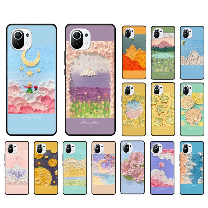 Peony Flower Cloud Sea Paint Phone Case for Xiaomi 12 Mi 10T 11T 11 Pro 10 10T 11 lite 10pro 11Ultra Poco X3 Pro Poco F3 M3 
Peony Flower Cloud Sea Paint Phone Case for Xiaomi 12 Mi 10T 11T 11 Pro 10 10T 11 lite 10pro 11Ultra Poco X3 Pro Poco F3 M3