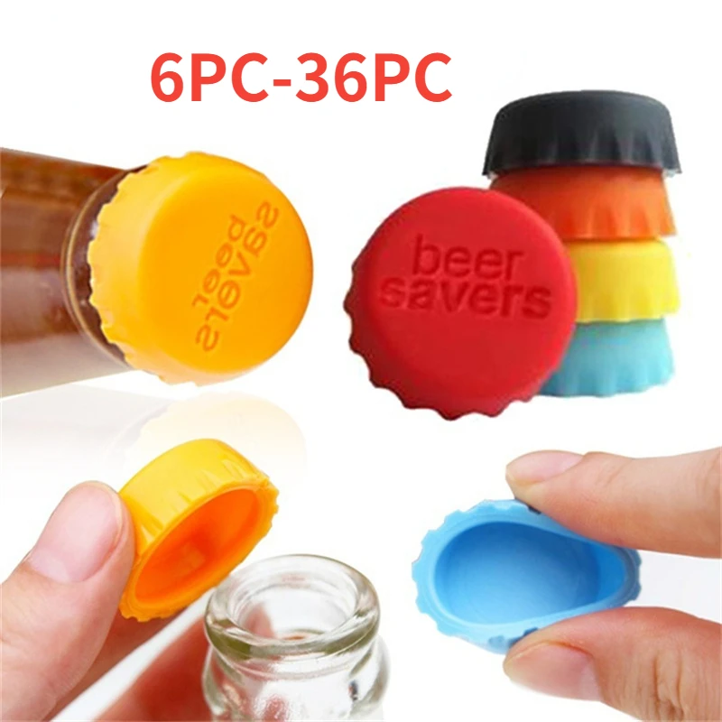 6/32pcs/set Reusable Silicone Bottle Fresh-keeping Cap Stopper for Bottle Soda Beer Cap Stopper Bar Utensils Bar Accessories
6/32pcs/set Reusable Silicone Bottle Fresh-keeping Cap Stopper for Bottle Soda Beer Cap Stopper Bar Utensils Bar Accessories