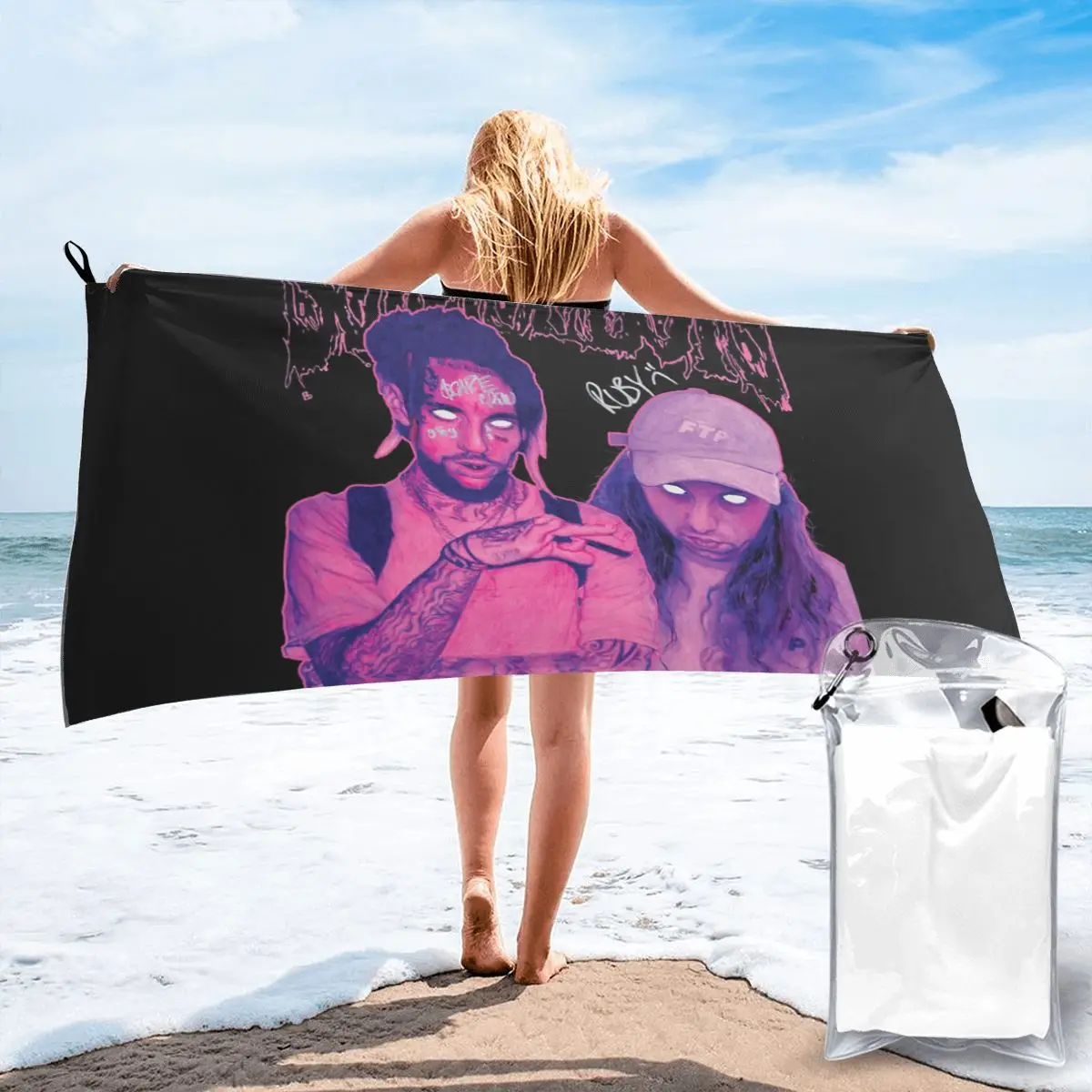 Suicideboys Purple Haze Poly Cotton Beach Towel Baby Large Cotton Bath Towel Blanket Durable Non-fading Portable Quick drying
Suicideboys Purple Haze Poly Cotton Beach Towel Baby Large Cotton Bath Towel Blanket Durable Non-fading Portable Quick drying