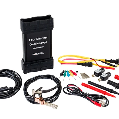FOXWELL OS100 4 Channels 70MHz Bandwidth Oscilloscope Kit Automotive Diagnostic Tool
FOXWELL OS100 4 Channels 70MHz Bandwidth Oscilloscope Kit Automotive Diagnostic Tool