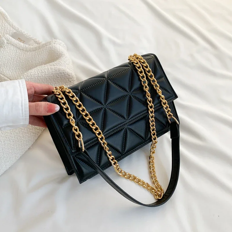 Fashion Summer Chain Crossbody Bags Plaid Designer Women Shoulder Bag Pu Leather Square Handbags For Ladies
Fashion Summer Chain Crossbody Bags Plaid Designer Women Shoulder Bag Pu Leather Square Handbags For Ladies
