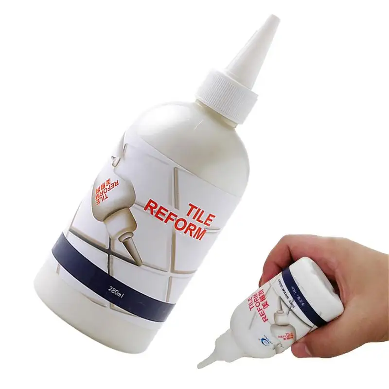 

150ML Tile Gap Refill Agent Grouting Fill Tile Glue Sealer Repair Porcelain Ceramic Glue Floor Gap Fillin Beauty Sewing Agent