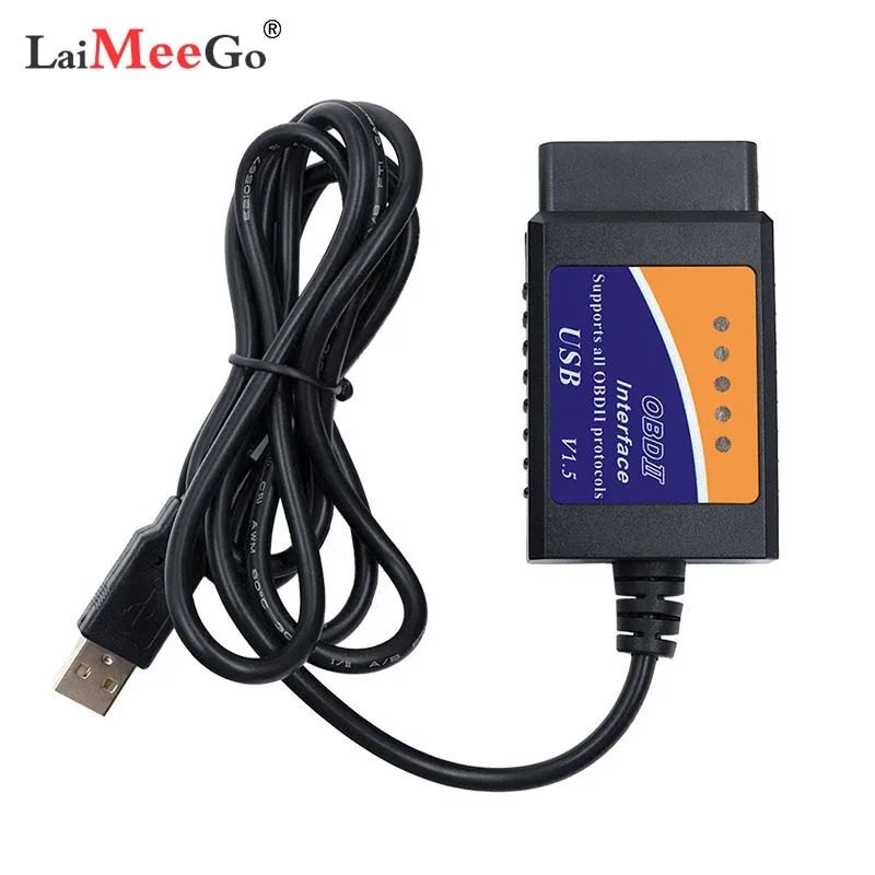 Newest ELM327 USB V1.5 OBD2 Car Diagnostic Scanner ELM 327 V 1.5 OBD 2 OBDII Interface PC-Based Auto Diagnostic-Tool OBD-II Scan
Newest ELM327 USB V1.5 OBD2 Car Diagnostic Scanner ELM 327 V 1.5 OBD 2 OBDII Interface PC-Based Auto Diagnostic-Tool OBD-II Scan
