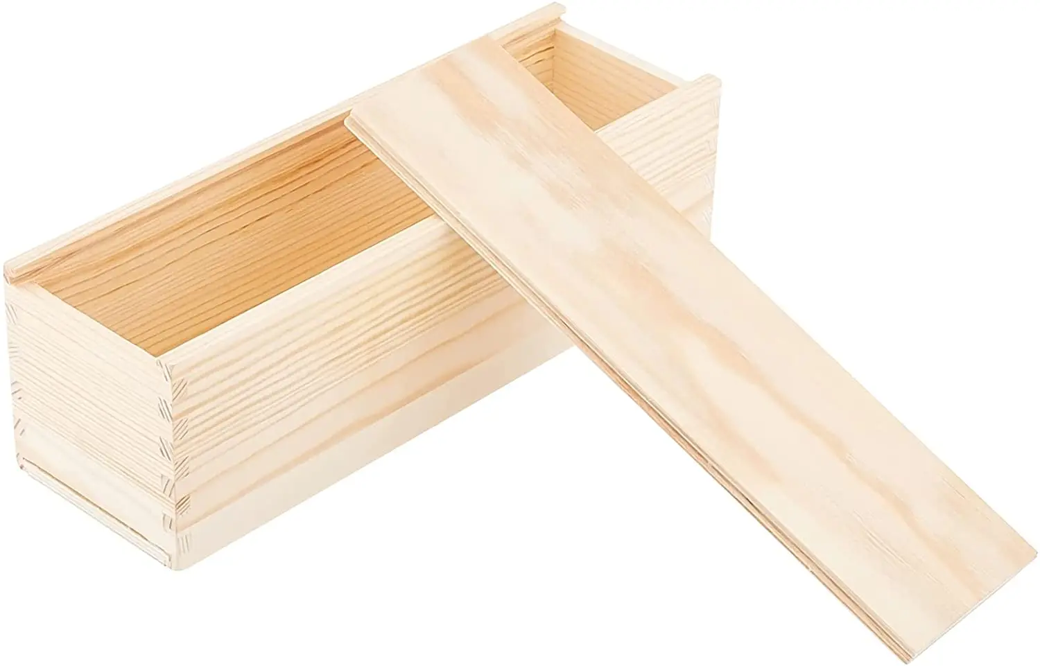 Rectangle Wooden Soap Mold Double Thrust Covers Handmade Soap Making Mold Tool Burlywood Storage Box Unfinished Decorations
Rectangle Wooden Soap Mold Double Thrust Covers Handmade Soap Making Mold Tool Burlywood Storage Box Unfinished Decorations