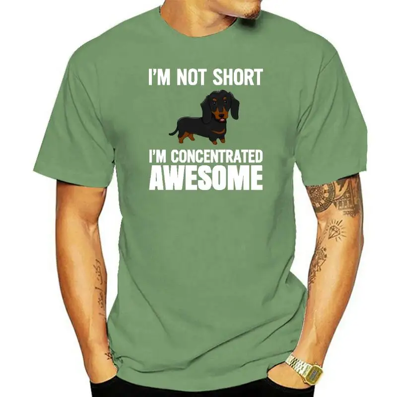 i m not short i m concentrated awesome dachshund t shirt men Customized tee shirt S-3xl Outfit Anti-Wrinkle Humor Spring tshirt
i m not short i m concentrated awesome dachshund t shirt men Customized tee shirt S-3xl Outfit Anti-Wrinkle Humor Spring tshirt