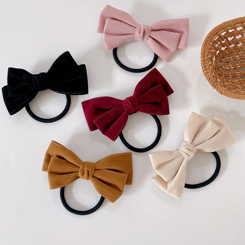 Sweet Velvet Bowknot Har Ties Women Rubber Elastic Hair Bands Elegant Girls Ponytail Holder Hair Bows Korean Accessories
Sweet Velvet Bowknot Har Ties Women Rubber Elastic Hair Bands Elegant Girls Ponytail Holder Hair Bows Korean Accessories
