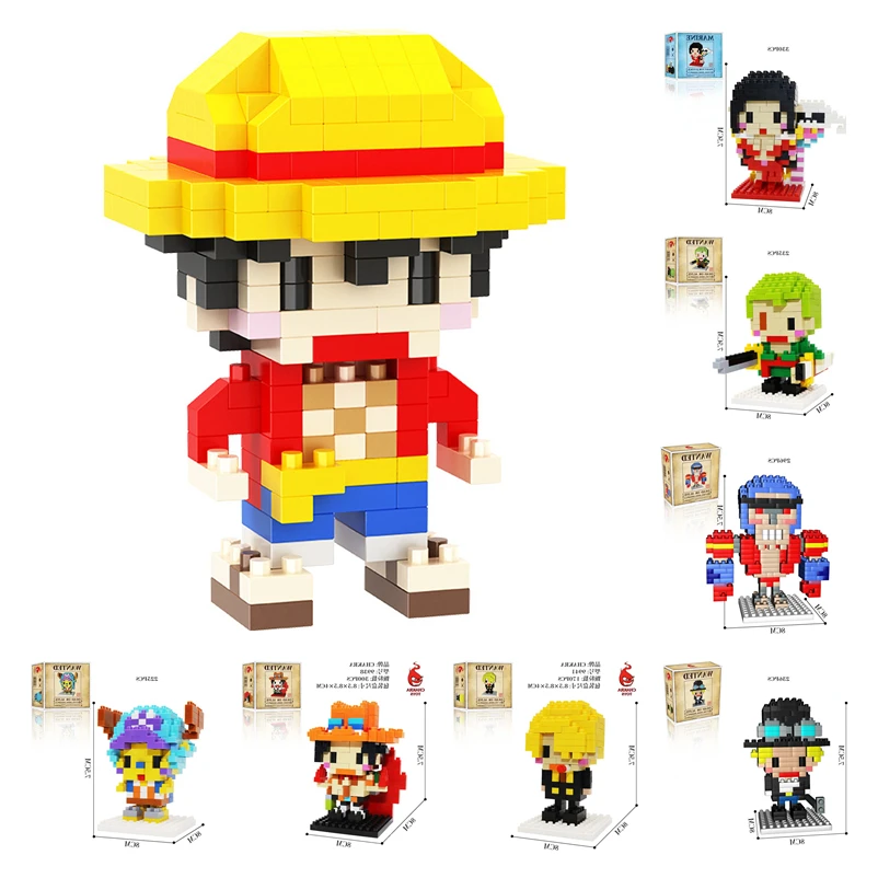 One Piece Anime Figure Toys For Children Mini Building Diamond Blocks Kawaii Cartoon Birthday Gifts 3D DIY Assembly Educational
One Piece Anime Figure Toys For Children Mini Building Diamond Blocks Kawaii Cartoon Birthday Gifts 3D DIY Assembly Educational