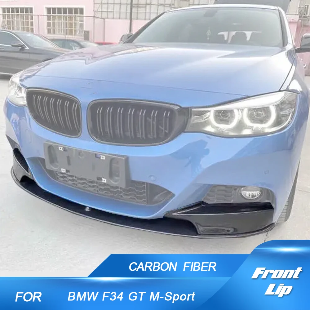 Углеродное волокно/FRP передний бампер для BMW 3 серии F34 GT 340i M Sport 2014 - 2017 комплекты