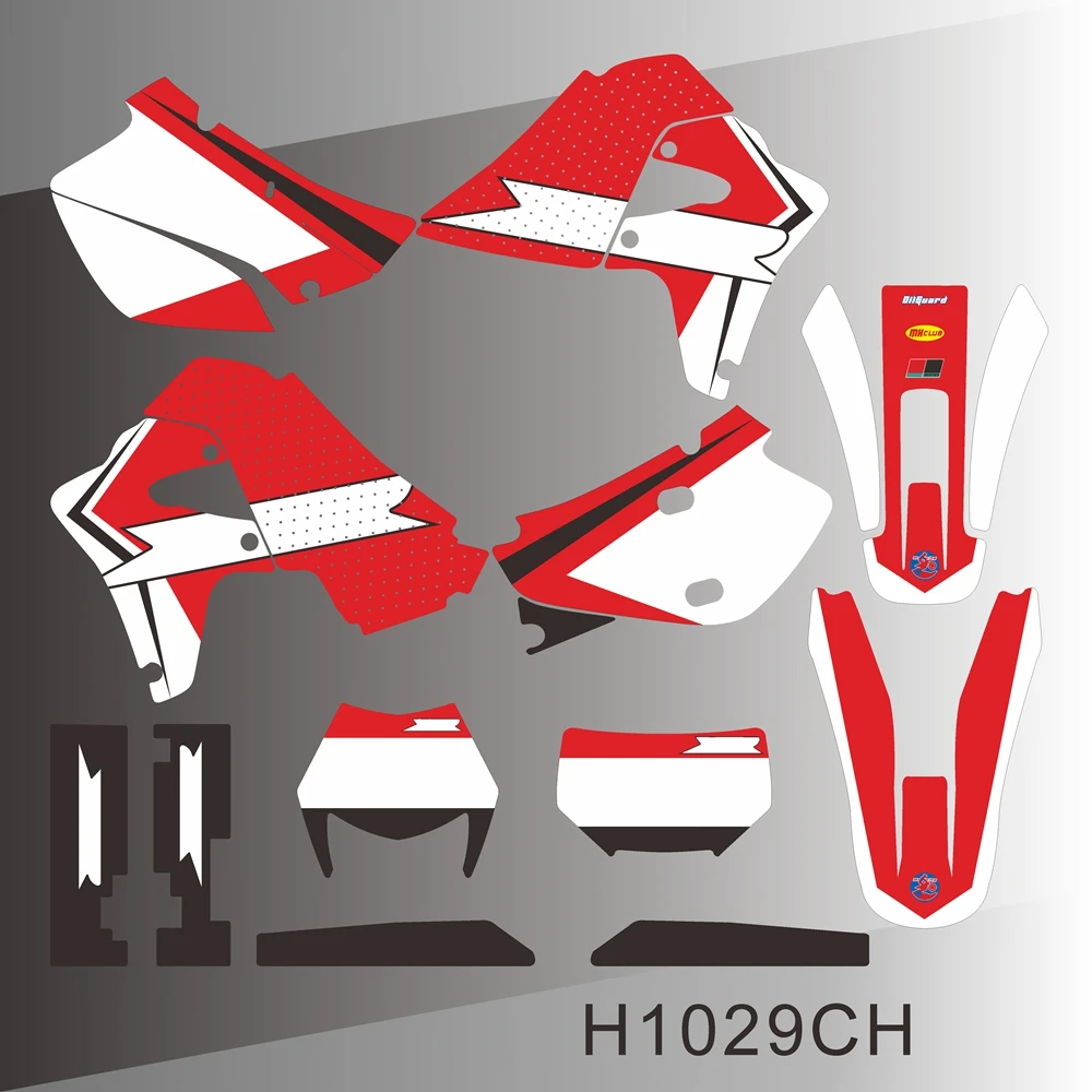 Для HONDA XR650R XR 650R 2000-2009 годов выпуска: графические наклейки и стикеры для мотоцикла H1029CH
Для HONDA XR650R XR 650R 2000-2009 годов выпуска: графические наклейки и стикеры для мотоцикла H1029CH