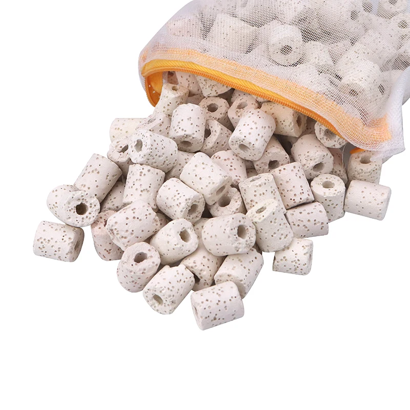 Fish Tank Filter Nitrifying Bacteria White Respiratory Rings Biochemical Ring Aquarium Filter Media For Water Purifying
Fish Tank Filter Nitrifying Bacteria White Respiratory Rings Biochemical Ring Aquarium Filter Media For Water Purifying