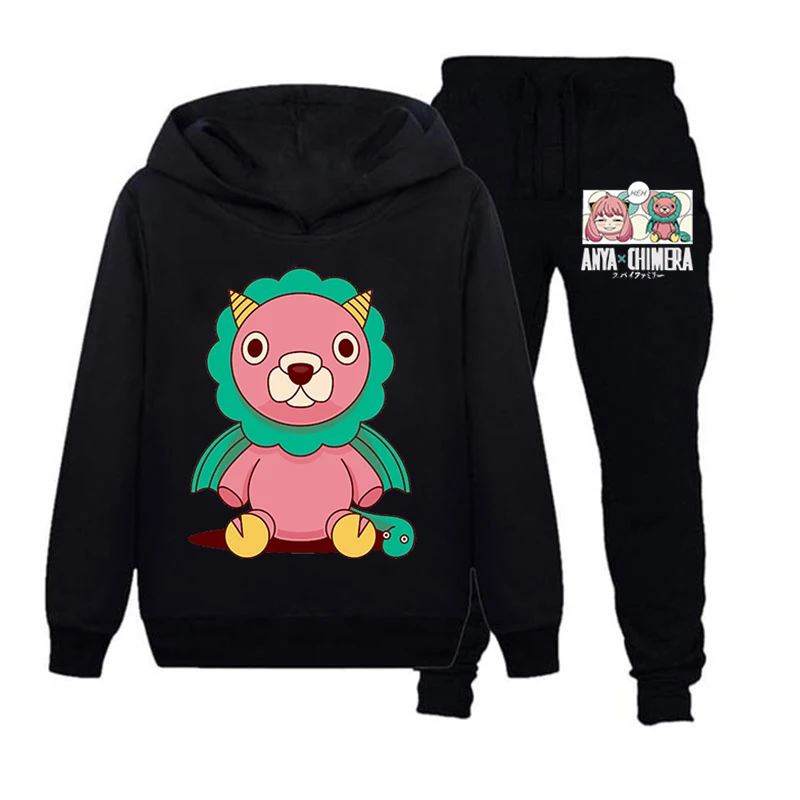 Anya Forger Boy Girls Hoodies Suit Quality Comfortable Kids SPY X FAMILY Hooded Sweatshirts Casual Children Clothing Suits
Anya Forger Boy Girls Hoodies Suit Quality Comfortable Kids SPY X FAMILY Hooded Sweatshirts Casual Children Clothing Suits