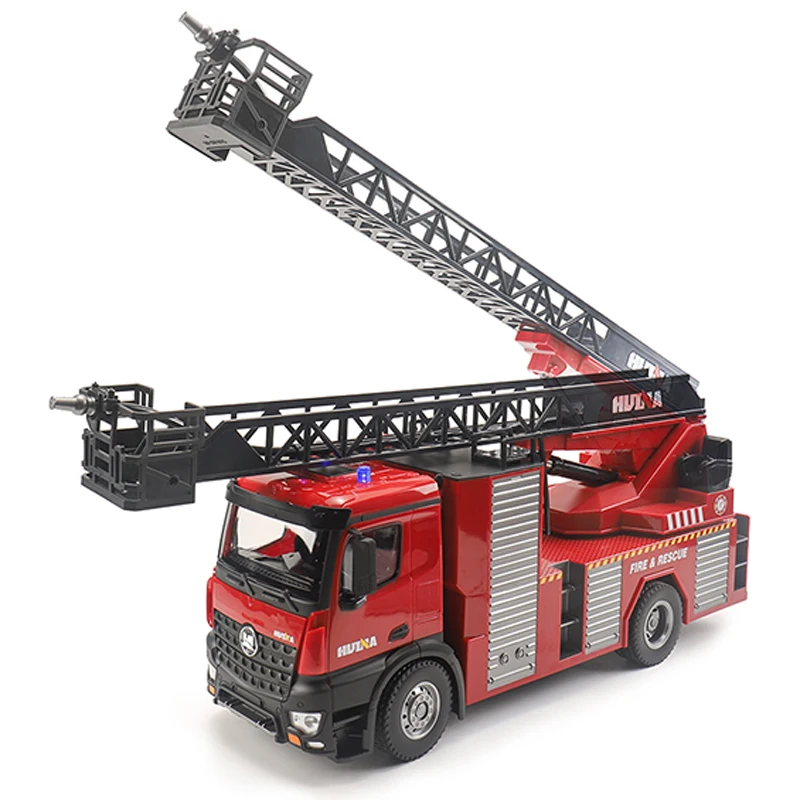 HUINA 1/14 561 2.4G Sprayable Scaling Ladder Fire Truck Tractor RC Model Car Gift Toys
HUINA 1/14 561 2.4G Sprayable Scaling Ladder Fire Truck Tractor RC Model Car Gift Toys