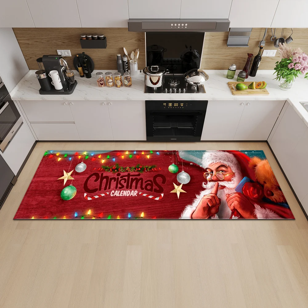 Christmas Kitchen Floor Mat Home Entrance Doormat Living Room Kids Bedroom Decor Carpet Hallway Bathroom Door Anti-Slip Foot Rug
Christmas Kitchen Floor Mat Home Entrance Doormat Living Room Kids Bedroom Decor Carpet Hallway Bathroom Door Anti-Slip Foot Rug
