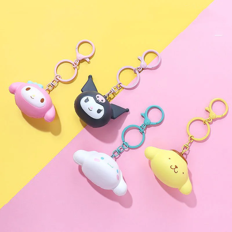 My Melody Bag Pendant Kawaii Anime Sanrio Cinnamoroll Cute Cartoon Kuromi Girly Heart Soft Decompress Keychain Toy for Girls
My Melody Bag Pendant Kawaii Anime Sanrio Cinnamoroll Cute Cartoon Kuromi Girly Heart Soft Decompress Keychain Toy for Girls