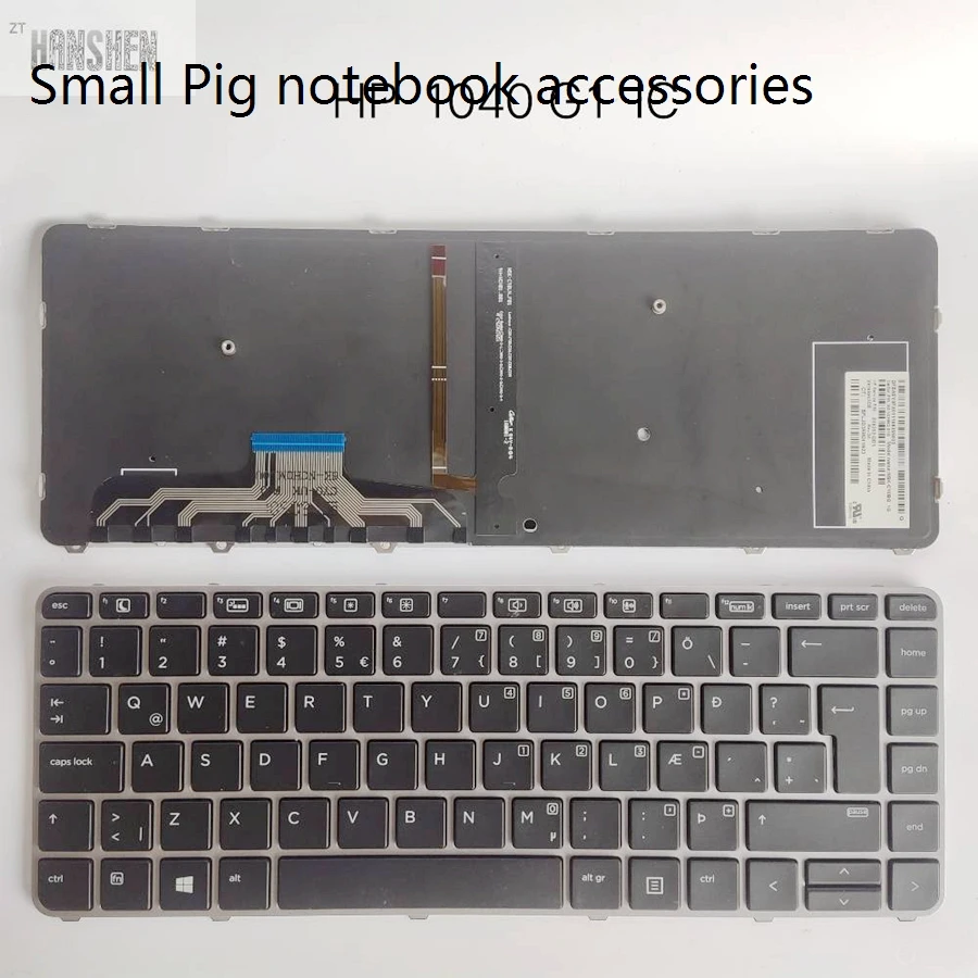 Сменная клавиатура с рамкой для HP Elitebook Folio 1040 G3 series, раскладка с Цветной подсветкой
Сменная клавиатура с рамкой для HP Elitebook Folio 1040 G3 series, раскладка с Цветной подсветкой