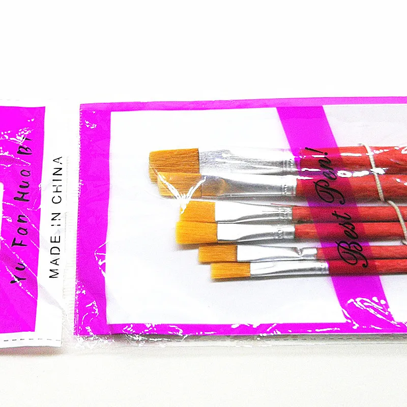 Factory Wholesale Red Chalk Set 6 Pack Nylon Wool Oil Painting Acrylic Combination Brush Pen Wholesale Sales.
Factory Wholesale Red Chalk Set 6 Pack Nylon Wool Oil Painting Acrylic Combination Brush Pen Wholesale Sales.