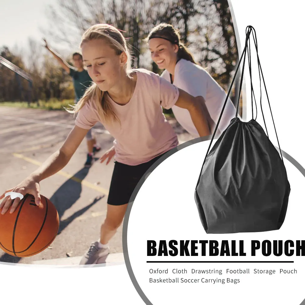 Oxford Cloth Drawstring Football Storage Pouch Basketball Soccer Carrying Bags for Indoor Exercise Sport Ornament
Oxford Cloth Drawstring Football Storage Pouch Basketball Soccer Carrying Bags for Indoor Exercise Sport Ornament