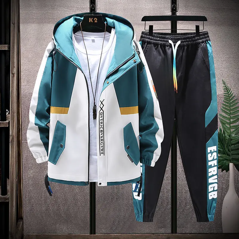 Casual suit men's spring coat trendy ins versatile loose pants a set of men's clothes trendy handsome men's clothes
Casual suit men's spring coat trendy ins versatile loose pants a set of men's clothes trendy handsome men's clothes