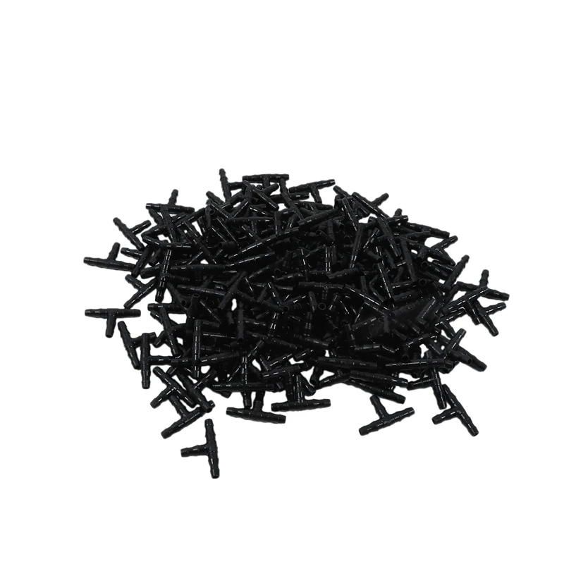 200Pcs Sprinkler Irrigation 1/4 Inch Barb Tee Pipe Joint Pipe Hose Connector Dropper System For 4Mm / 7Mm Hose
200Pcs Sprinkler Irrigation 1/4 Inch Barb Tee Pipe Joint Pipe Hose Connector Dropper System For 4Mm / 7Mm Hose