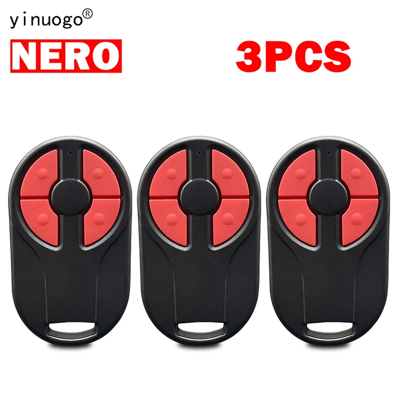 3PCS NERO RADIO 8101-1M / 8101-2M / 8101-4M / Garage Door / Gate Remote Control 434.42MHz Door Barrier Control
3PCS NERO RADIO 8101-1M / 8101-2M / 8101-4M / Garage Door / Gate Remote Control 434.42MHz Door Barrier Control