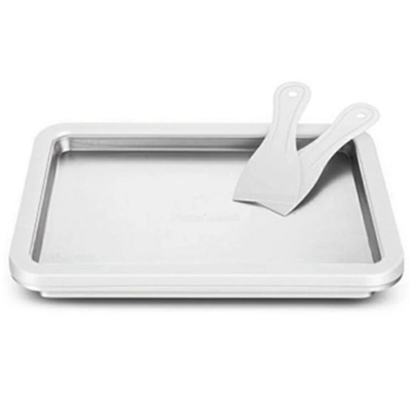 Ice Cream Machine, Ice Cream Roll Plate, With 2 Plastic Spatulas, Very Suitable For Handmade Ice Cream, Freeze Yogurt
Ice Cream Machine, Ice Cream Roll Plate, With 2 Plastic Spatulas, Very Suitable For Handmade Ice Cream, Freeze Yogurt