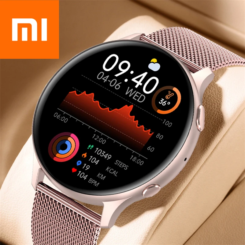 Новинка 2023, Смарт-часы Xiaomi с Bluetooth, женские спортивные водонепроницаемые Смарт-часы с фитнес-трекером, большой экран HD для телефона huawei
Новинка 2023, Смарт-часы Xiaomi с Bluetooth, женские спортивные водонепроницаемые Смарт-часы с фитнес-трекером, большой экран HD для телефона huawei