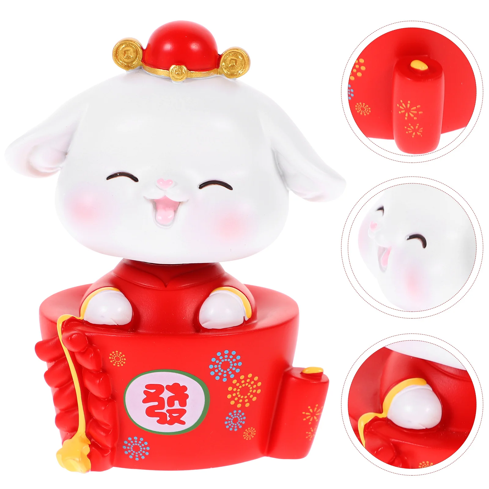 Figurine Rabbit Bunny Chinese Zodiac Year Figurines Decoration The New Lucky Dashboardcake Mascot Toppers Wealth Sculpture
Figurine Rabbit Bunny Chinese Zodiac Year Figurines Decoration The New Lucky Dashboardcake Mascot Toppers Wealth Sculpture