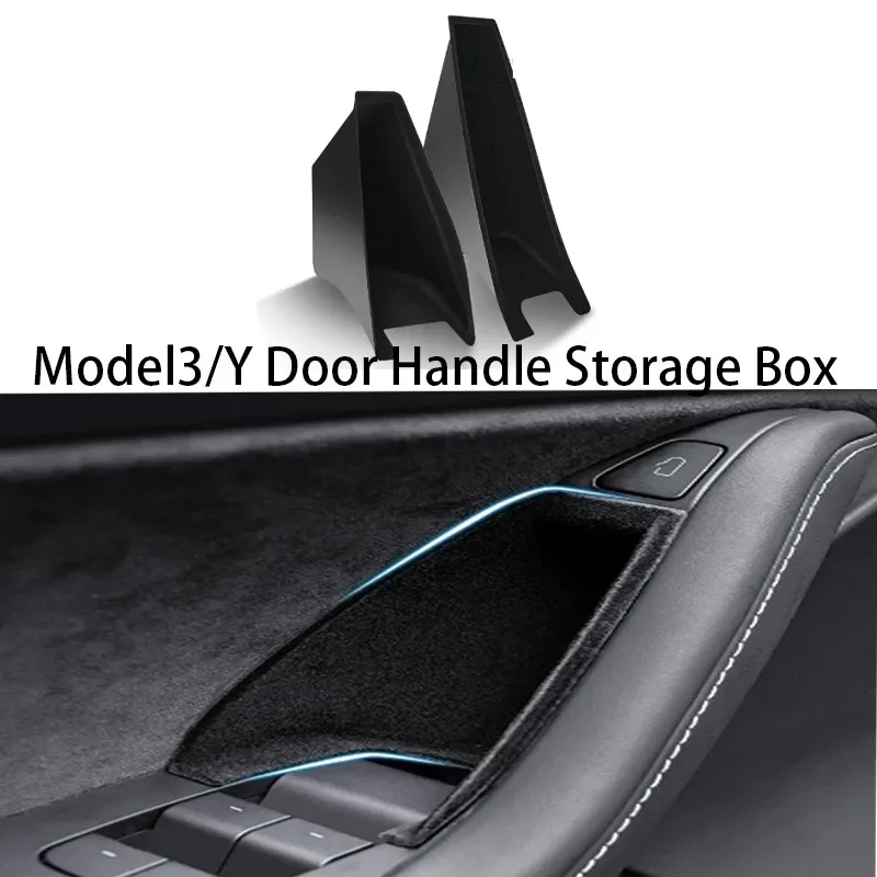 For Tesla Model 3 Y Door Handle Storage Box Flocked Box Automotive Interior Decoration Accessories Non-destructive Installation
For Tesla Model 3 Y Door Handle Storage Box Flocked Box Automotive Interior Decoration Accessories Non-destructive Installation