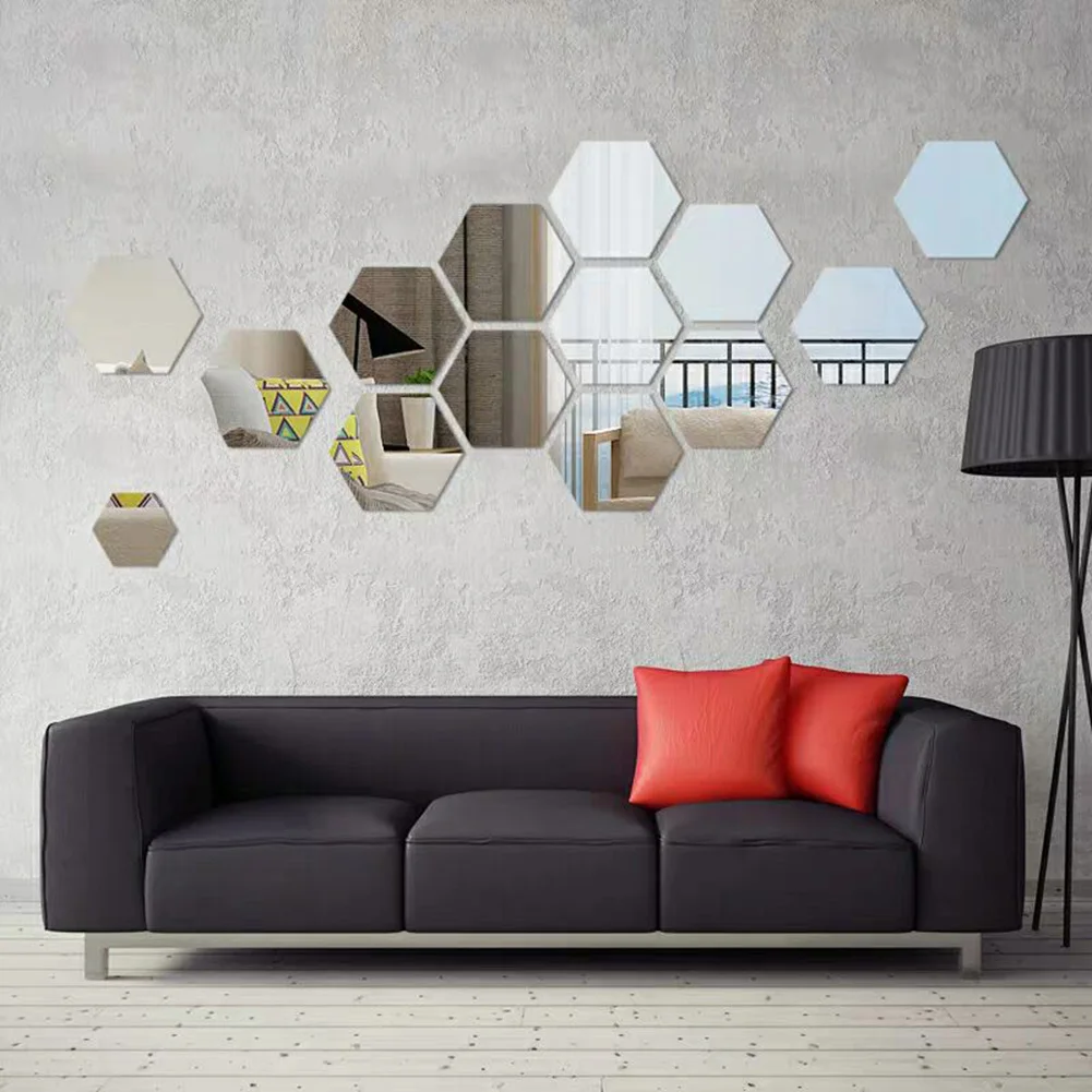 12Pcs 3D Mirror Wall Sticker Home Decor Hexagon Decorations DIY Removable Living-Room Decal Art Ornaments For Home Drop Ship
12Pcs 3D Mirror Wall Sticker Home Decor Hexagon Decorations DIY Removable Living-Room Decal Art Ornaments For Home Drop Ship