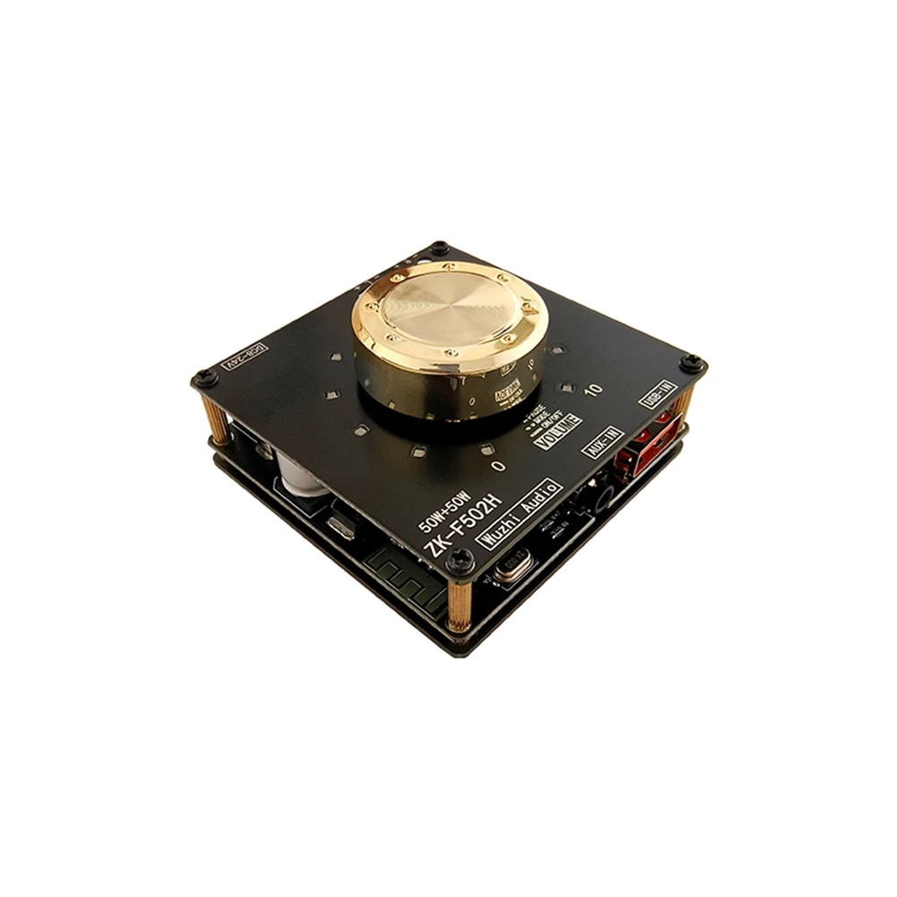ZK-F502H индикатор громкости Bluetooth аудио усилитель мощности плата модуля TPA3116D2 2,0 стерео 50 Вт + 50 Вт стерео усилитель
ZK-F502H индикатор громкости Bluetooth аудио усилитель мощности плата модуля TPA3116D2 2,0 стерео 50 Вт + 50 Вт стерео усилитель