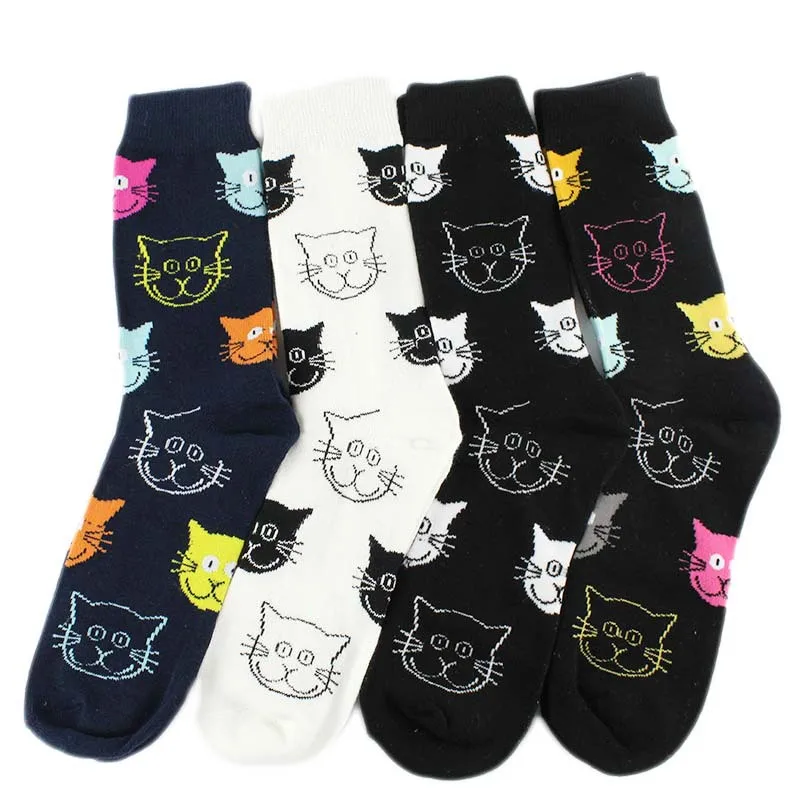 1Pair Cotton Socks Women Breathable Cute Kawaii Cat Printing Pattern Funny Sock Casual Autumn Soft Sokken
1Pair Cotton Socks Women Breathable Cute Kawaii Cat Printing Pattern Funny Sock Casual Autumn Soft Sokken