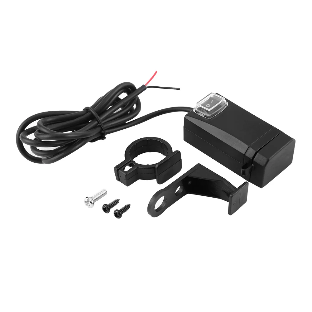 12-24V Universal Motorcycle Mobile Phone Charger with Switch Dual USB QC3.0 Fast Charge Motorcycle Motorcycle Motorcycle
12-24V Universal Motorcycle Mobile Phone Charger with Switch Dual USB QC3.0 Fast Charge Motorcycle Motorcycle Motorcycle