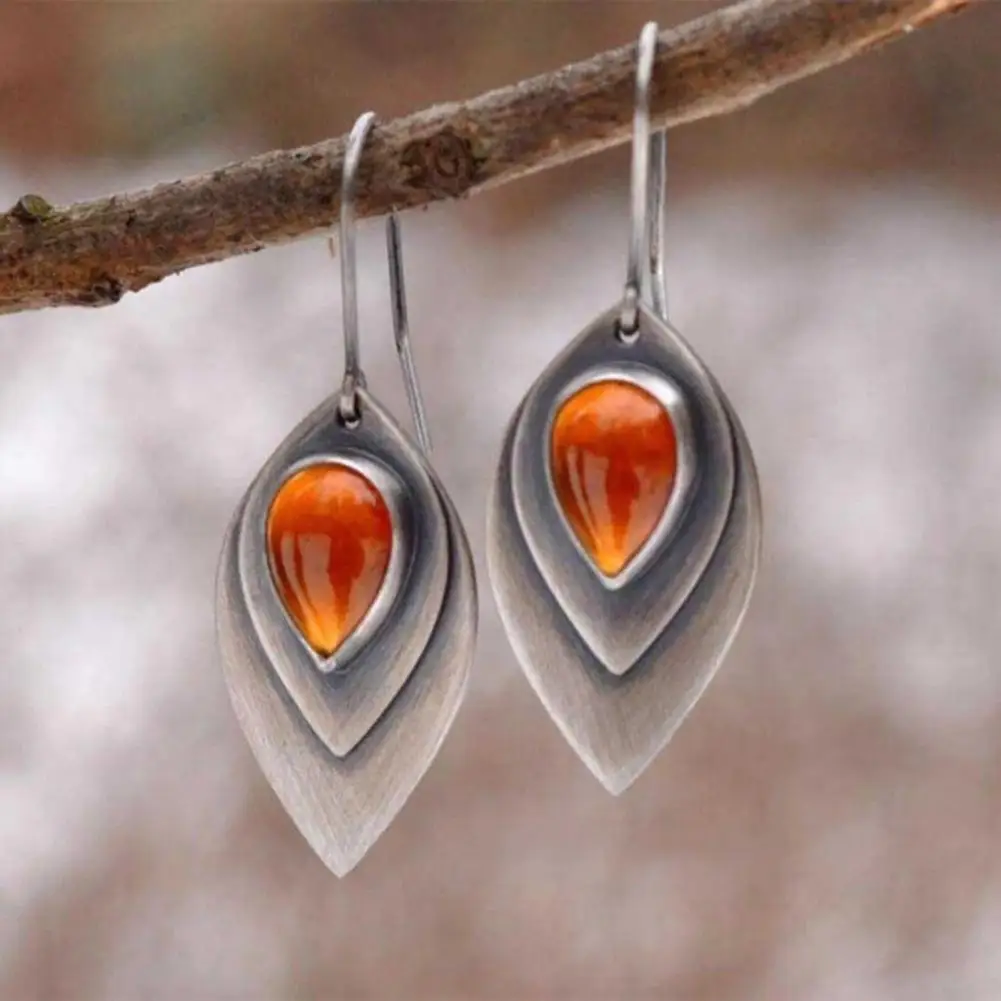 Gorgeous Women Earrings Leaf Shape Women Accessories Stainless Hanging Earrings Hook Earrings Women Earrings 1 Pair 
Gorgeous Women Earrings Leaf Shape Women Accessories Stainless Hanging Earrings Hook Earrings Women Earrings 1 Pair