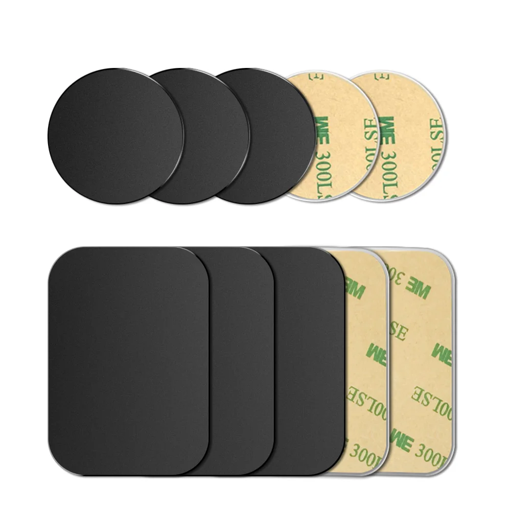 1/5/10 Pcs Thin Metal Plate for Magnetic Car Phone Holder Iron Sheet Sticker Disk Magnet Phone Stand Mount Round Retangle
1/5/10 Pcs Thin Metal Plate for Magnetic Car Phone Holder Iron Sheet Sticker Disk Magnet Phone Stand Mount Round Retangle