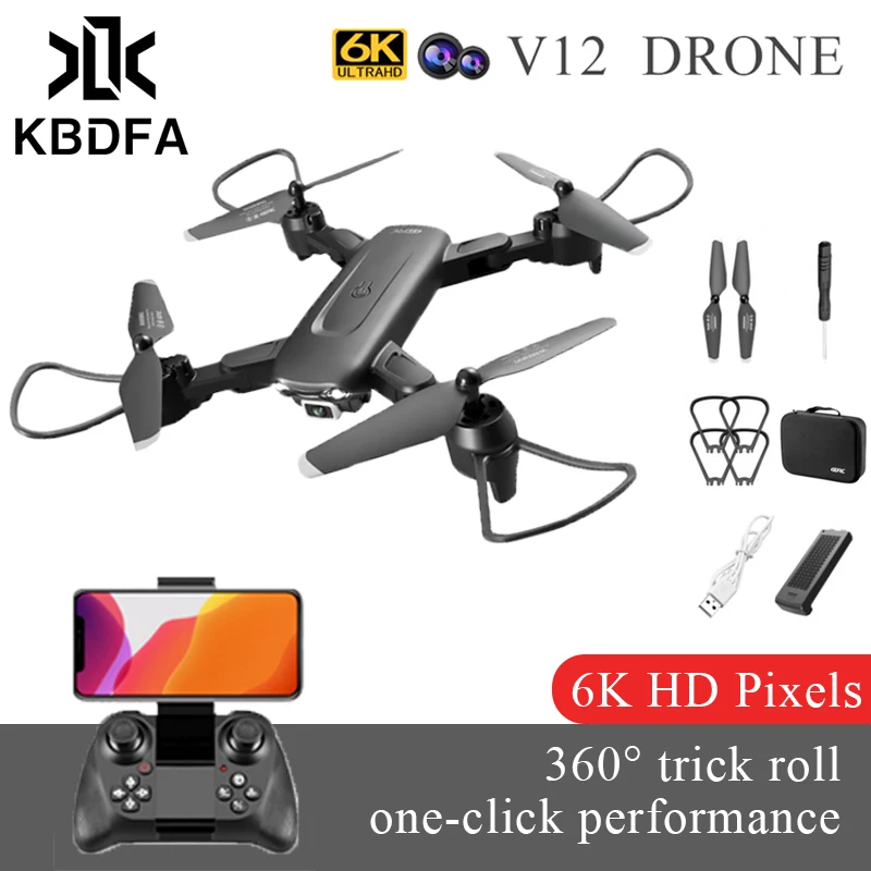 Новый Радиоуправляемый Дрон V12 6K Hd камера Профессиональный радиоуправляемый самолет четыре оси дистанционное управление Детский вертолет ...
Новый Радиоуправляемый Дрон V12 6K Hd камера Профессиональный радиоуправляемый самолет четыре оси дистанционное управление Детский вертолет ...