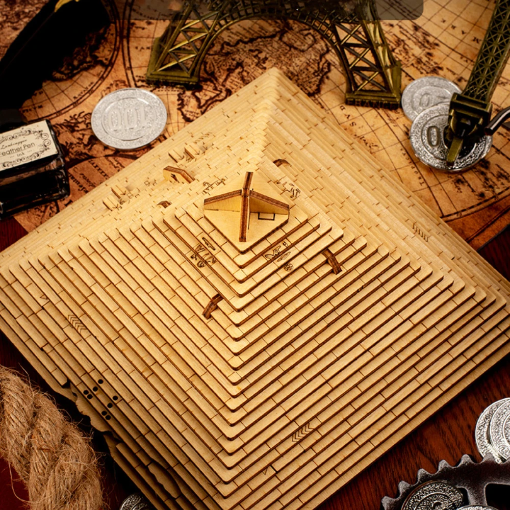 Wooden Puzzle Pyramid Toys IQ Jigsaw Puzzle Toy Brain Tea Ten Level Difficultly Tangram Board Games Toy For Adults Citizens Gift
Wooden Puzzle Pyramid Toys IQ Jigsaw Puzzle Toy Brain Tea Ten Level Difficultly Tangram Board Games Toy For Adults Citizens Gift