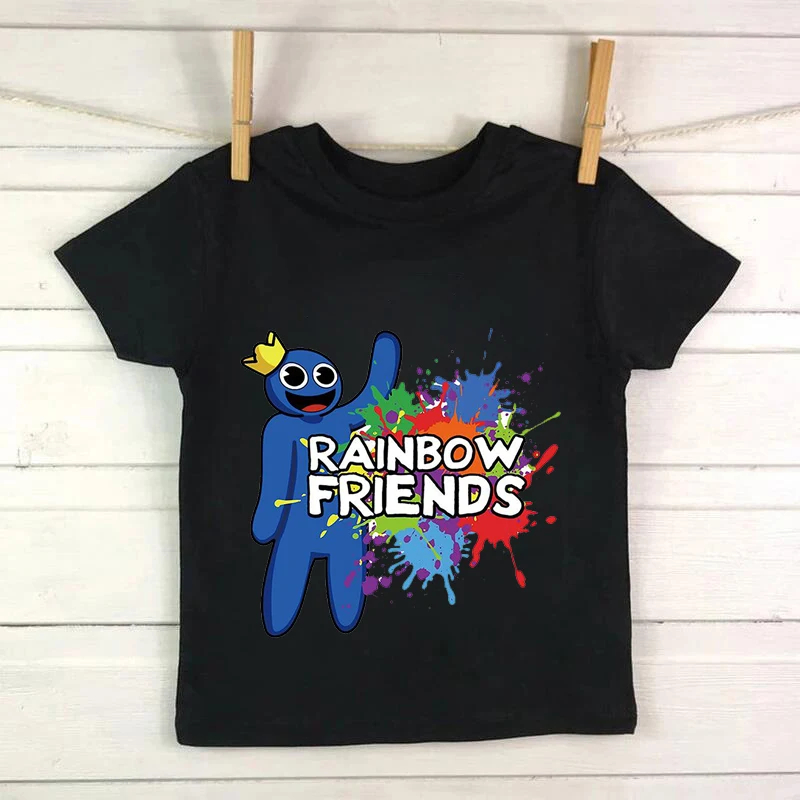Hot Sale Rainbow Friends Funny Game Cartoon Kids T Shirt Baby Boys Girls Clothes Summer Children Cotton Short Sleeve T-Shirt
Hot Sale Rainbow Friends Funny Game Cartoon Kids T Shirt Baby Boys Girls Clothes Summer Children Cotton Short Sleeve T-Shirt