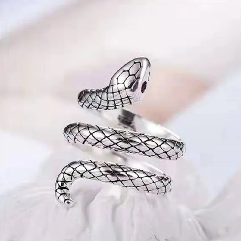 Europe America Cool Snake Rings for Women Man Adjustable Open Finger Rings Fashion Party Gift Jewelry 2022
Europe America Cool Snake Rings for Women Man Adjustable Open Finger Rings Fashion Party Gift Jewelry 2022