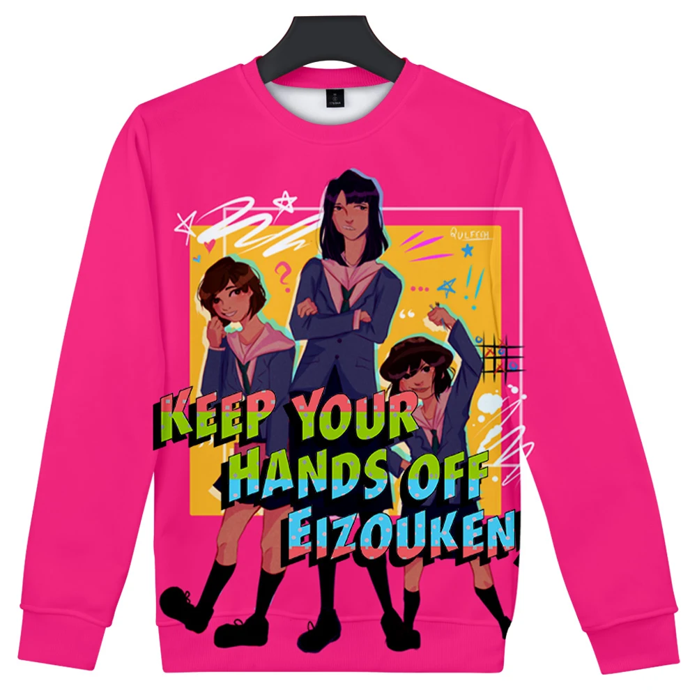 Keep Your Hands Off Eizouken Anime Crewneck Sweatshirt Women/Men Fashion Long Sleeve Sweatshirts 3D Casual Streetwear Clothes
Keep Your Hands Off Eizouken Anime Crewneck Sweatshirt Women/Men Fashion Long Sleeve Sweatshirts 3D Casual Streetwear Clothes